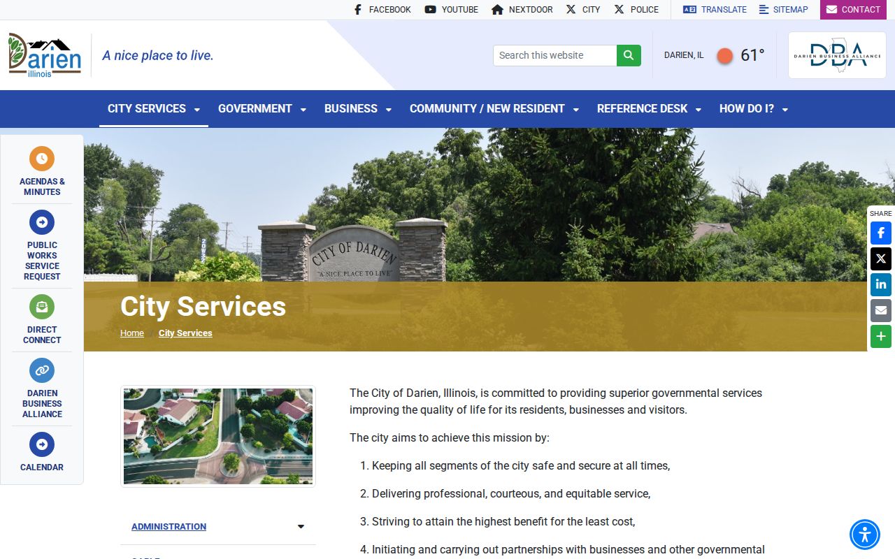 Darien residents directory city records contacts